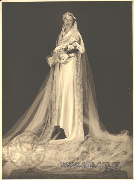 Portrait of a bride.