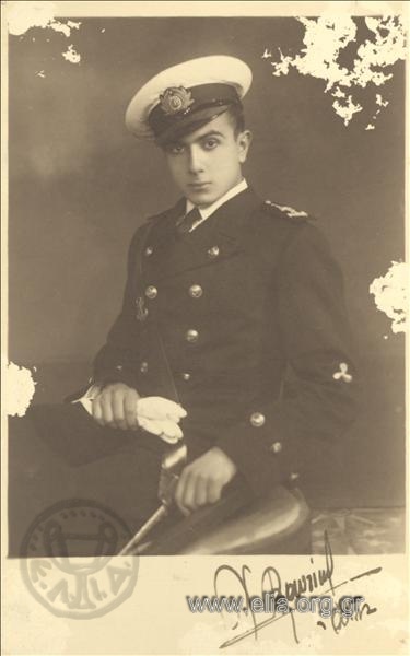 Portrait of a naval officer.