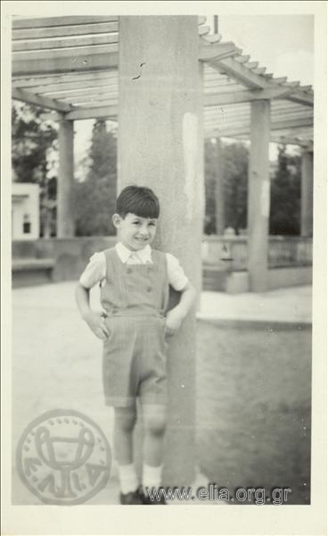 Kimon St. Doukas as a child