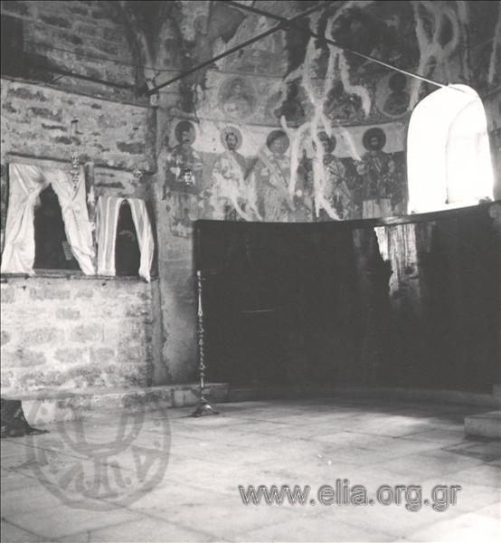 Agia Lavra Monastery, church interior.