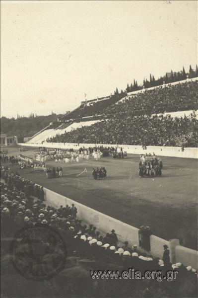 Ceremony at the Panathenaic Stadium.