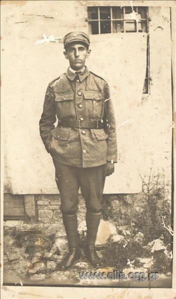 The portrait of the combative male nurse S. Tamvakis.