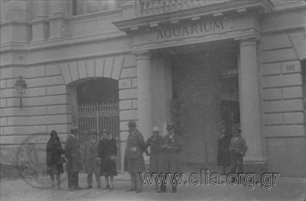 Το Aquarium. Ιδρύθηκε το 1874 από τον γερμανό φυσιοδίφη Anton Dohrn.