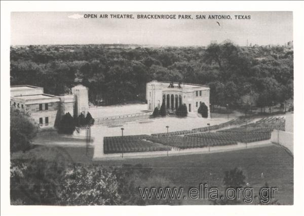 Open-air theatre in Texas.