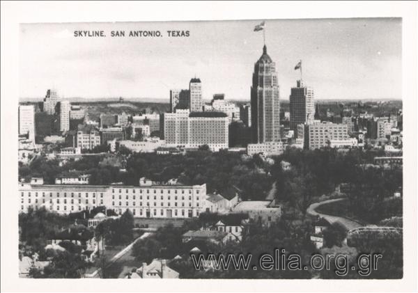 General view of San Antonio, Texas