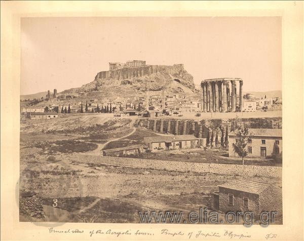 The Olympeio with the Acropolis in the distance