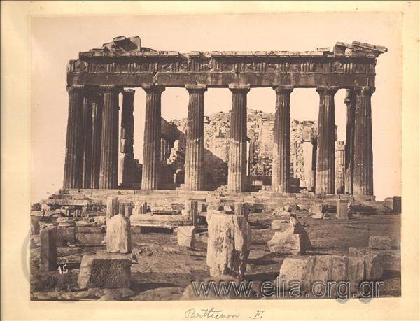 The Parthenon - east view