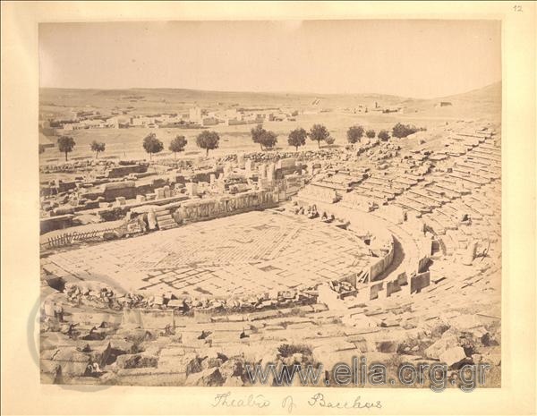 Theatre of Dionysus, frieze.