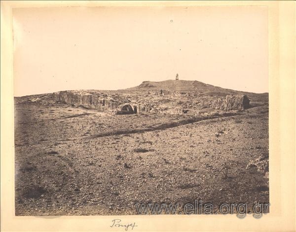 The Hill of Pnyka and the Monument of Filopappou in the distance