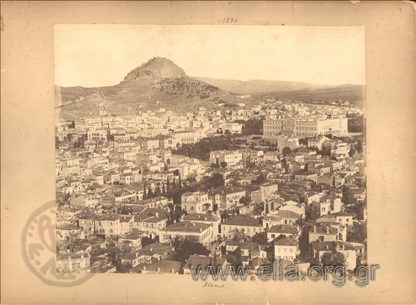 General view of Athens from the Acropolis