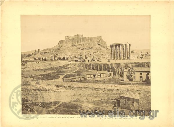 The Olympeio with the Acropolis in the distance