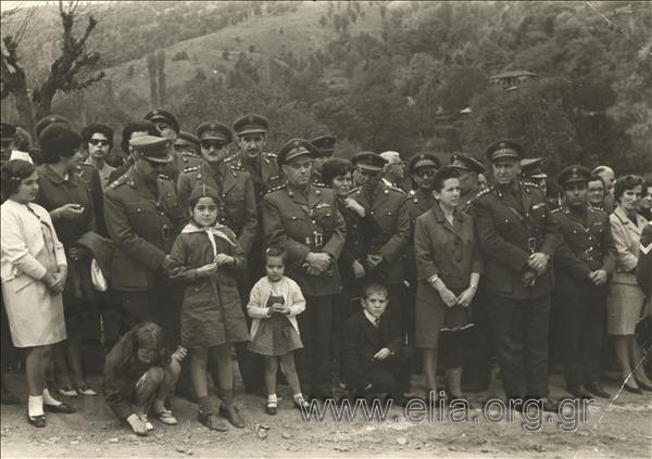 Memorial service for the warriors in the Macedonian war