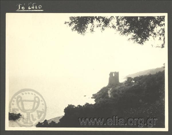 The old Arsanas (dockyard) of Konstamonitou Monastery. A trip to Mt. Athos