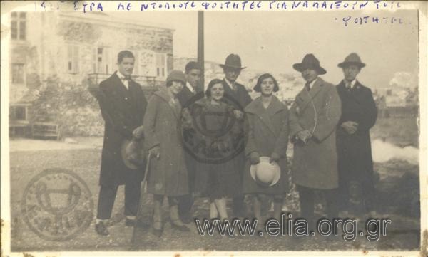 Pelos Katselis (second from the right)