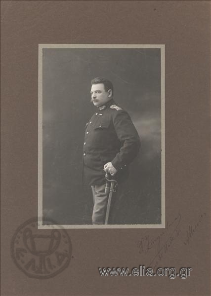 Brigadier Viktor Dousmanis, staff officer.