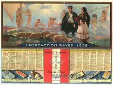 Bayer calendar 1936