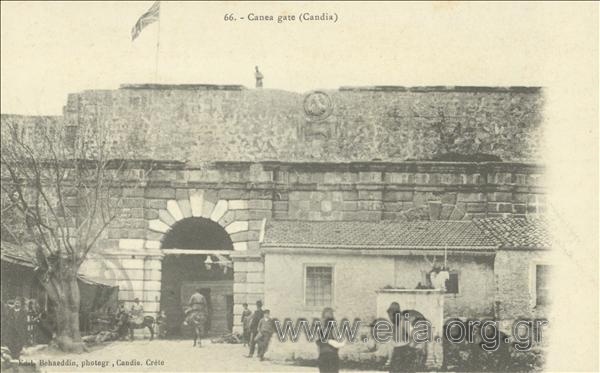 Canea gate (Candia).