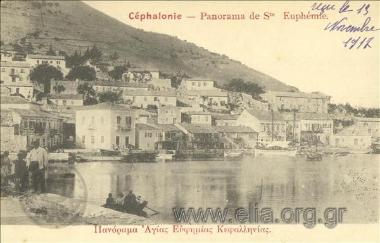 Céphalonie - Panorama de Ste Euphémie.