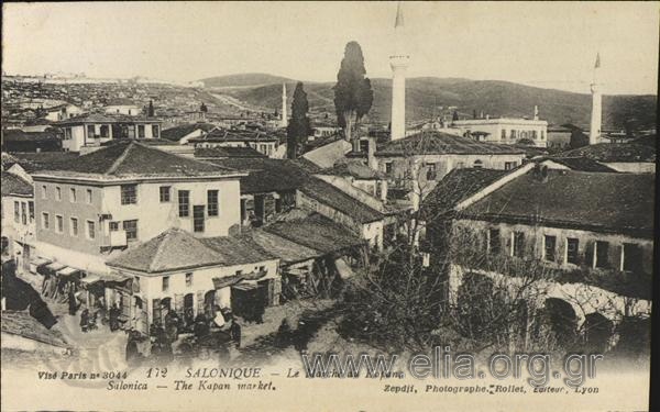 Salonique - Le Marché du Kapan.