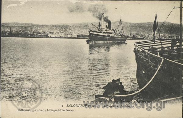 Salonique (1916) - En Rade de Salonique.