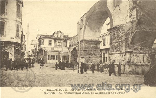 Salonique. - Arc de Triomphe d' Alexandre le Grand.