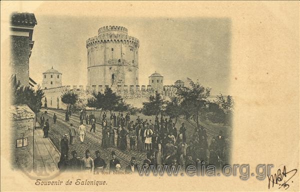 Souvenir de Salonique. La tour blanche.