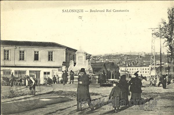 SALONIQUE - Boulevard Roi Constantin.