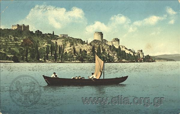 Constantinople. Chateaux d' Europe au Bosphore.