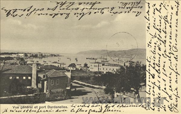 Vue général et port Dardanelles.