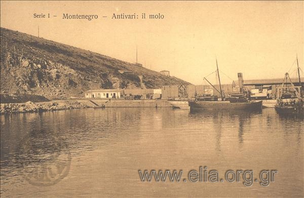 Montenegro - Antivari: il molo.