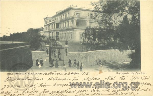 Ville Impériale Achilleion. Souvenir de Corfou.