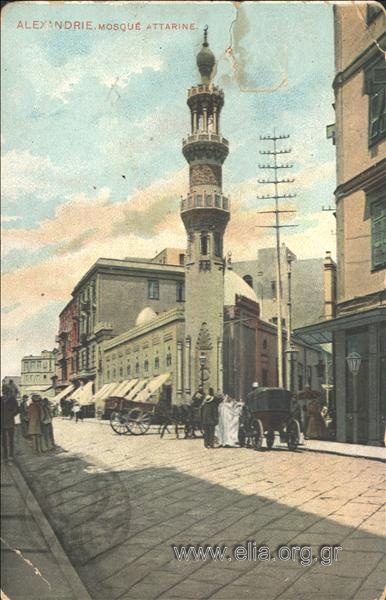 Alexandrie. Mosque Attarine.