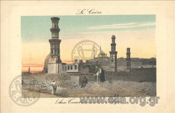 Le Caire. Aux Tombeaux des Kalifes.