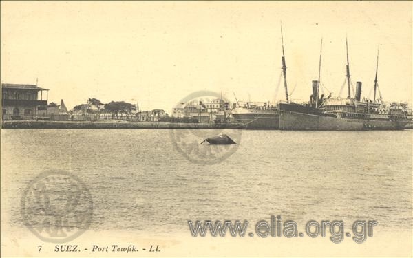 Suez. - Port Tewfik.