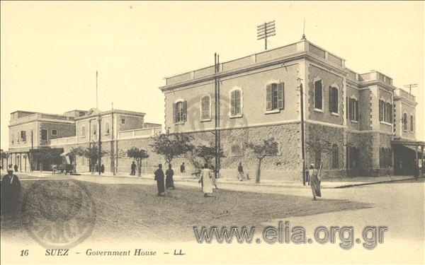 Suez. - Government House.