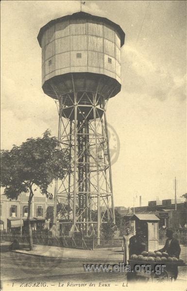 Zagazig.- Le Réservoir des Eaux.