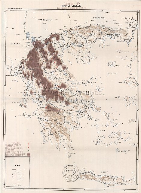 MAP OF GREECE