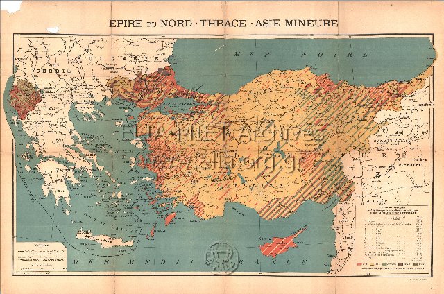 EPIRE DU NORD - THRACE - ASIE MINEURE