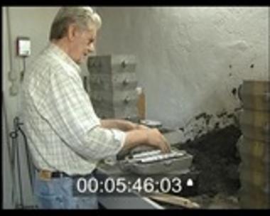 Making of copper alloy artefacts in traditional foundries.