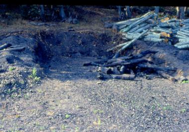 Kiln for making charcoal, Nymfaio Florina