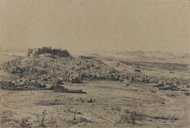 Άποψη των Αθηνών το 1841