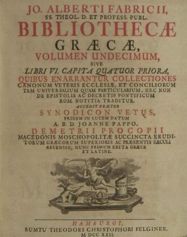 Bibliothecae Graecae