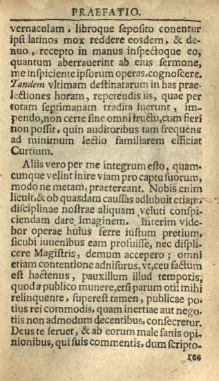 Quintus Curtius Rufus. Quinti Curtii Rufi de Rebus Celtis Alexandri Magni Libri X... Cura & studio Christiani Juncter Dresdensis..., Λειψία/Coburgo, Paulus Guntherus, 1708.