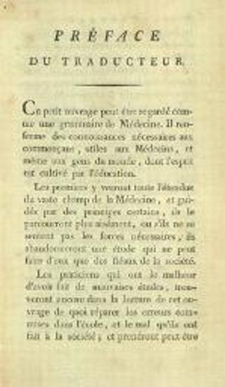 Chr. G. Selle. Introduction à l’étude de la Nature et de la Médecine Traduite... Par Coray..., Montpellier, Imprimerie de Tournel, 1795.