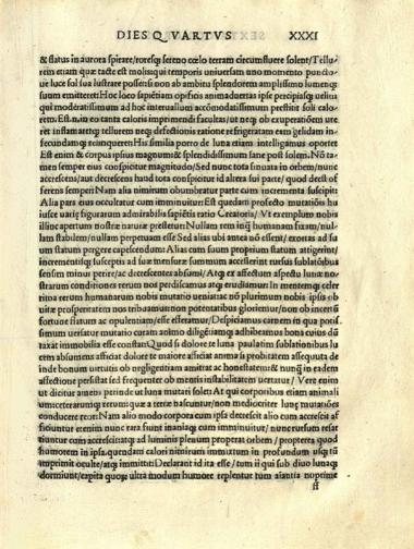 Μέγας Βασίλειος. Hexameron, Basilii per Joannem Argyropolum e greco in latinus conversum..., Ρώμη, Iacobus Mazochius, Δεκέμβριος 1515.