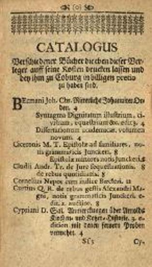 Ὀβίδιος. P. Ovidii Nasonis Tristium... et Epistolarum ex Ponto... a Phil. Theod. Verpoortennio..., Coburgo, P. Guntherus Pfotenhaver, 1712.