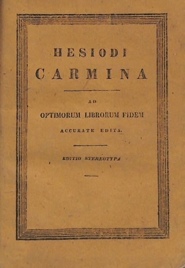 Hesiodi Carmina