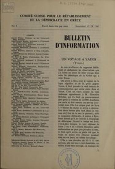 Bulletin d'Information (12584)