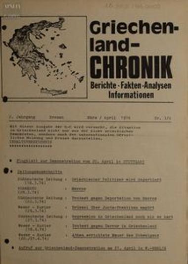 Griechenland Chronik