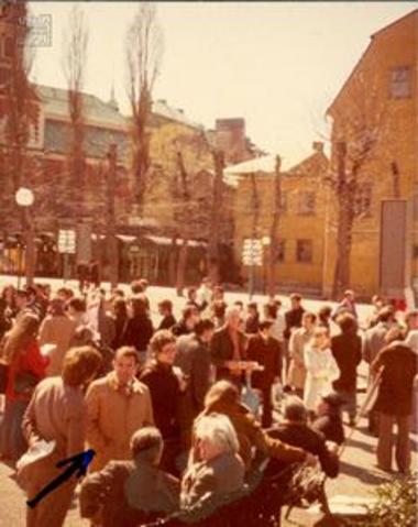 Anti-dictatorship demonstration in Sweden